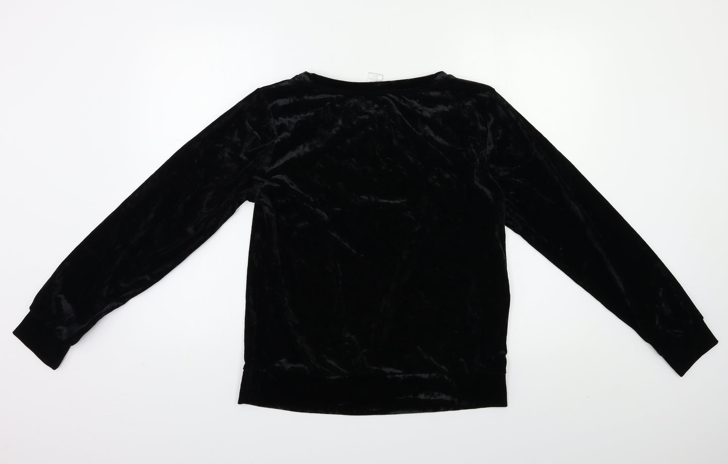 Matty M Womens Black   Pullover Sweatshirt Size M