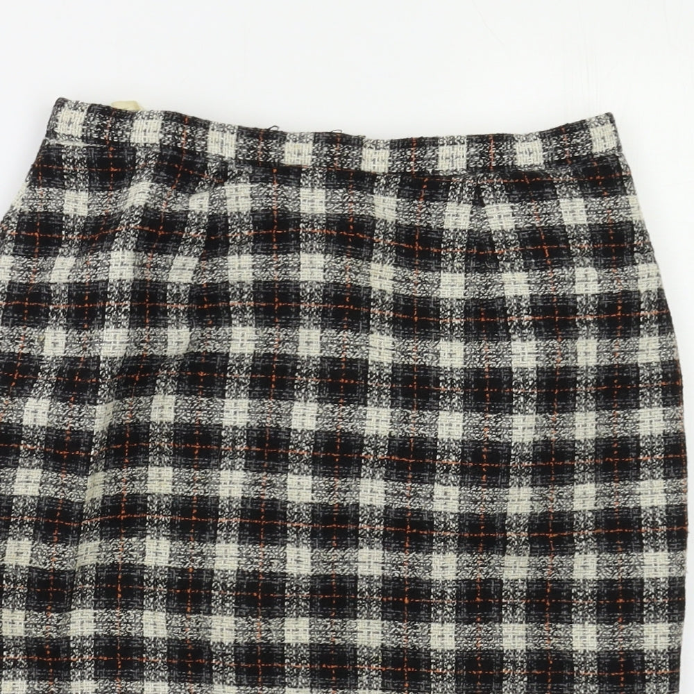 Dorothy Perkins Womens Multicoloured Check  Mini Skirt Size 12
