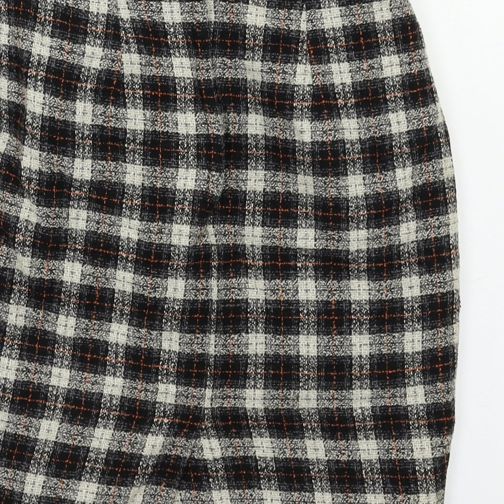 Dorothy Perkins Womens Multicoloured Check  Mini Skirt Size 12