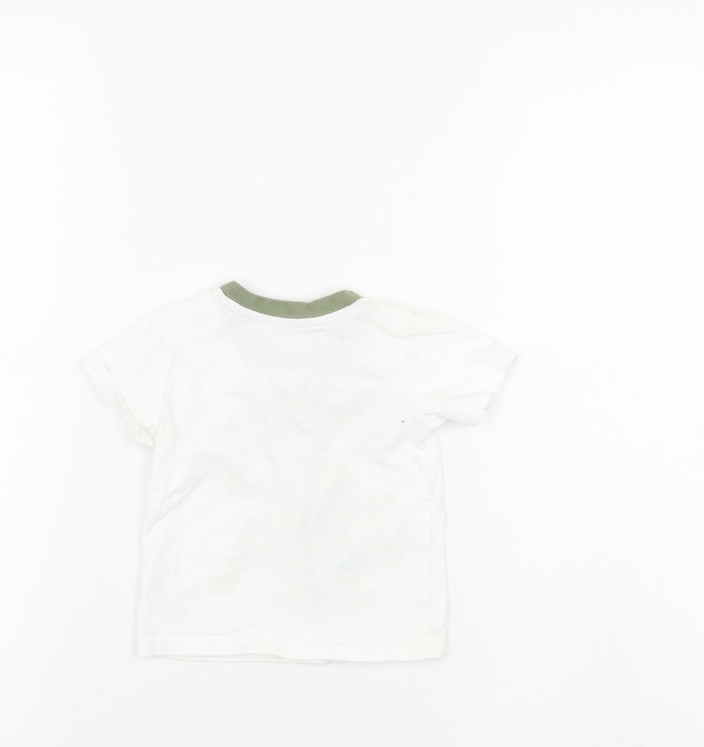 Teenage Mutant Ninja Turtles Baby White   Basic T-Shirt Size 0-3 Months  - Teenage Mutant Ninja Turtles