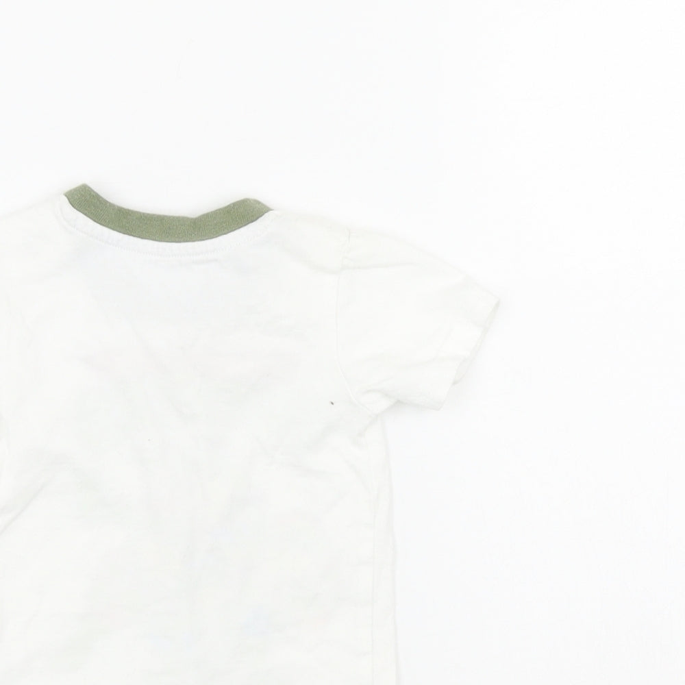 Teenage Mutant Ninja Turtles Baby White   Basic T-Shirt Size 0-3 Months  - Teenage Mutant Ninja Turtles