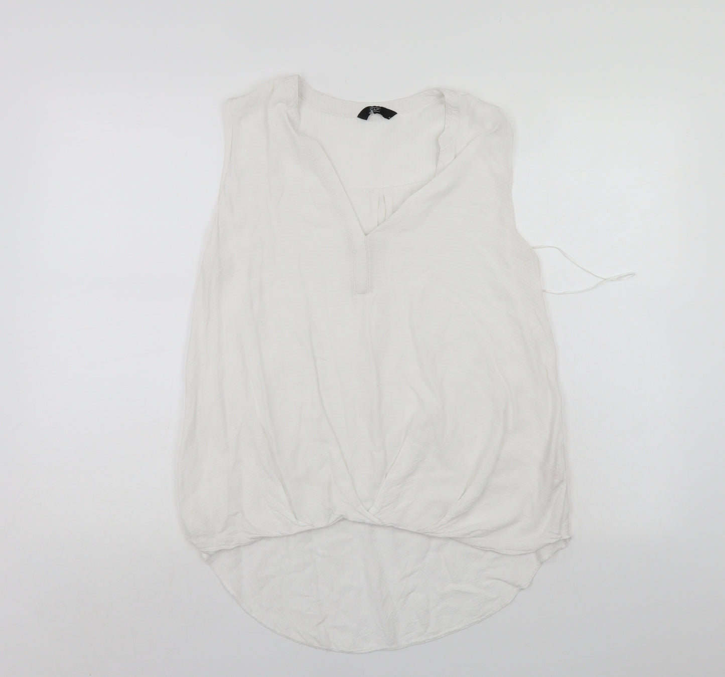 F&F Womens White   Tunic Tank Size 12