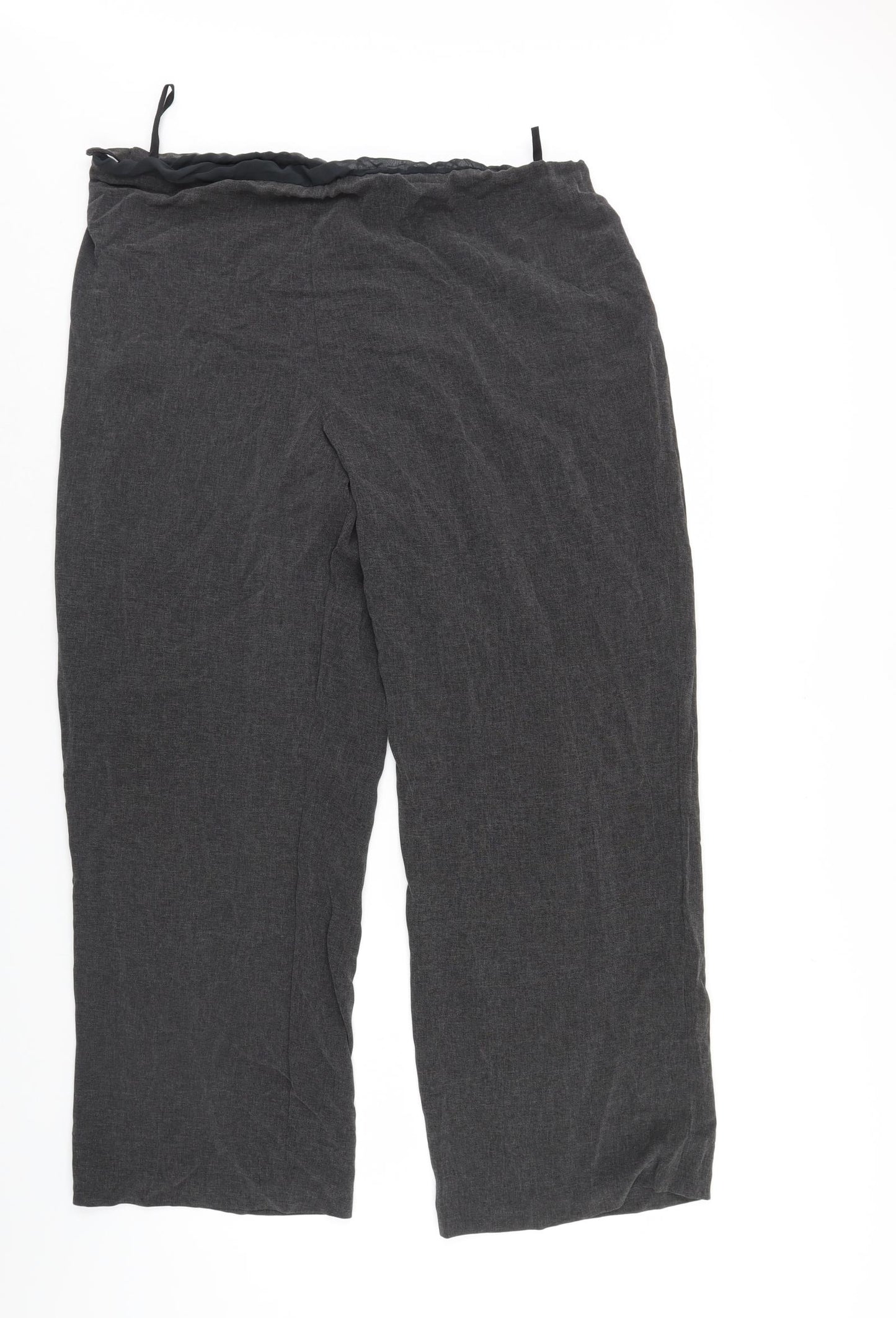 Marks and Spencer Womens Grey   Trousers  Size 20 L28 in