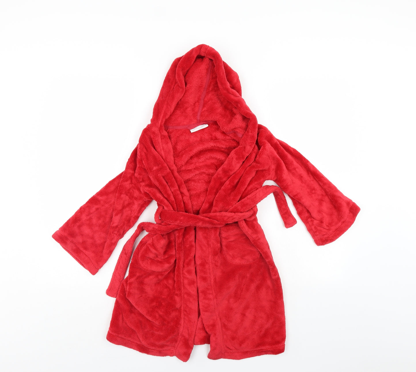 The little white company Boys Red    Gown Size 4-5 Years