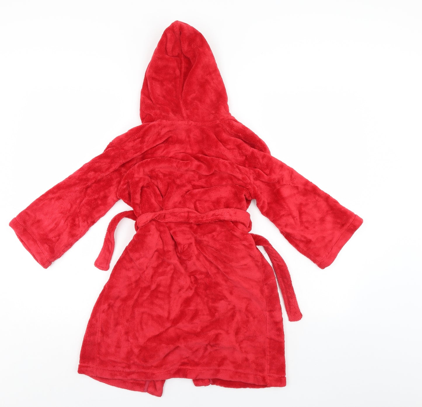 The little white company Boys Red    Gown Size 4-5 Years