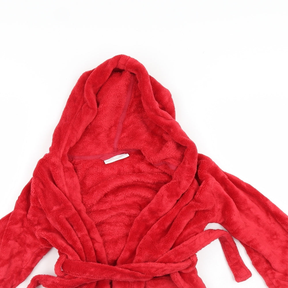 The little white company Boys Red    Gown Size 4-5 Years