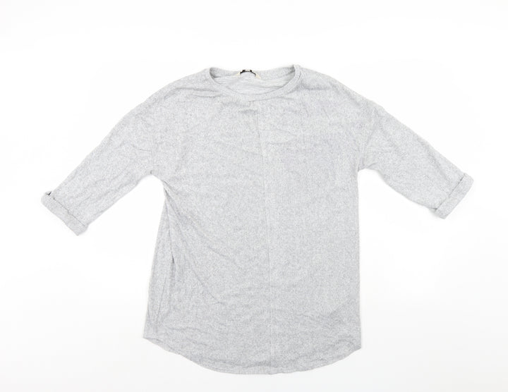 F&F Womens Grey Pullover Jumper Size 12