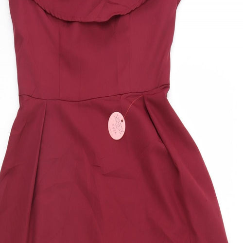 Chi Chi Womens Purple   A-Line  Size 10