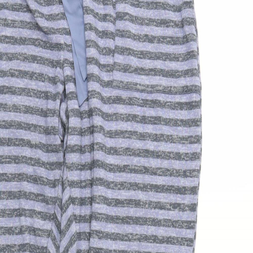 NEXT Womens Blue Striped  Bottoms Lounge Pants Size 18