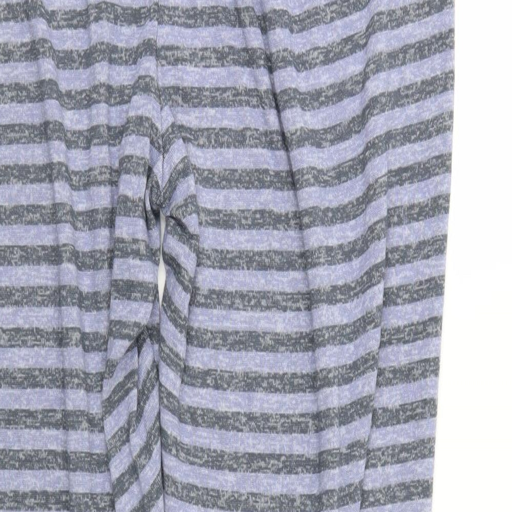 NEXT Womens Blue Striped  Bottoms Lounge Pants Size 18