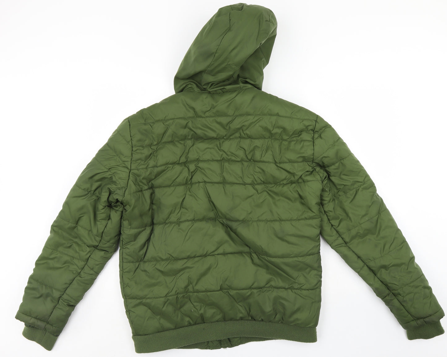 UCLA Mens Green   Puffer Jacket Jacket Size L