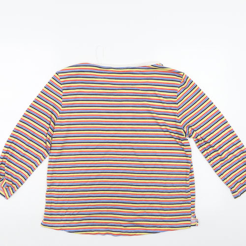 TU Womens Multicoloured Striped  Pullover Jumper Size S