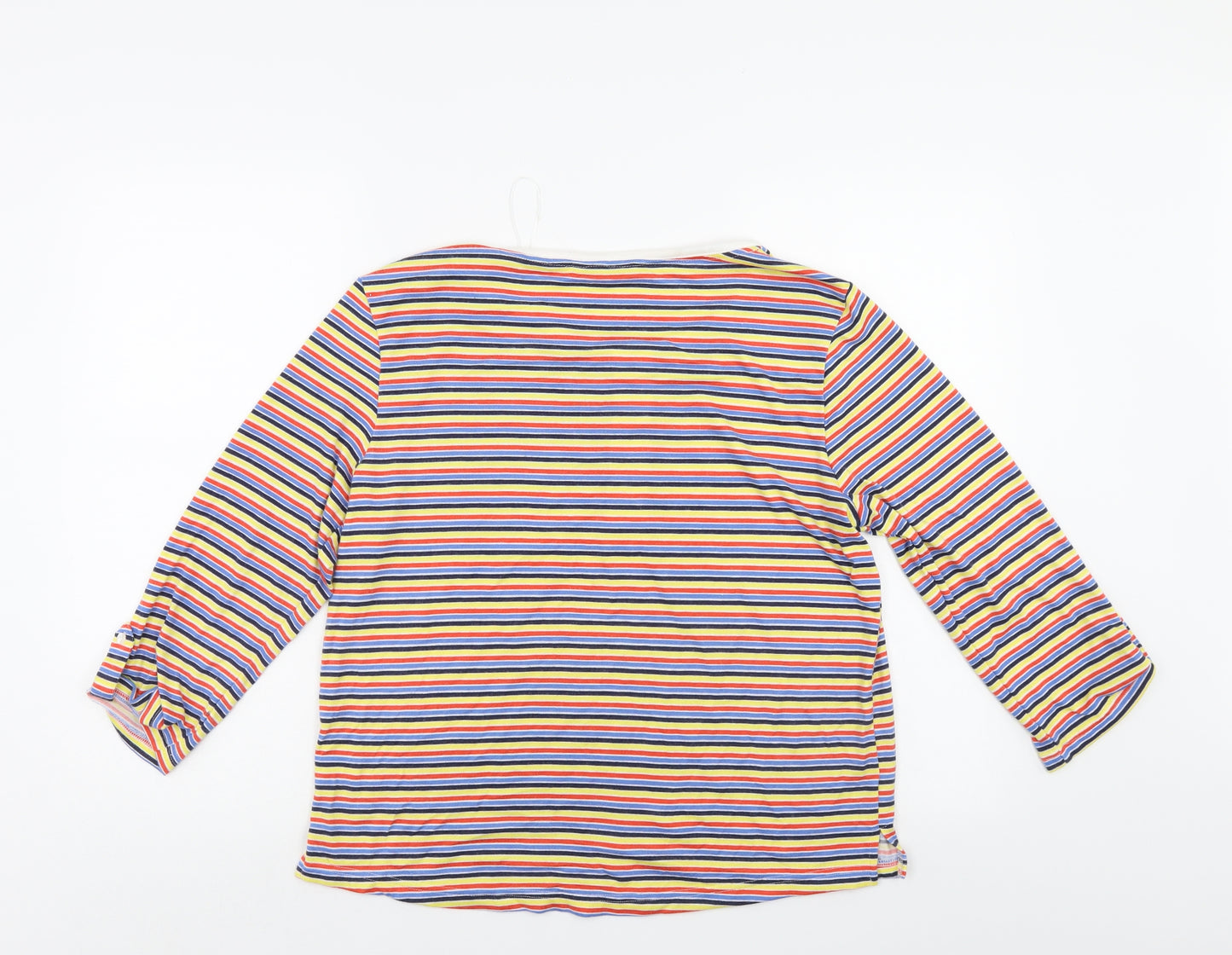 TU Womens Multicoloured Striped  Pullover Jumper Size S