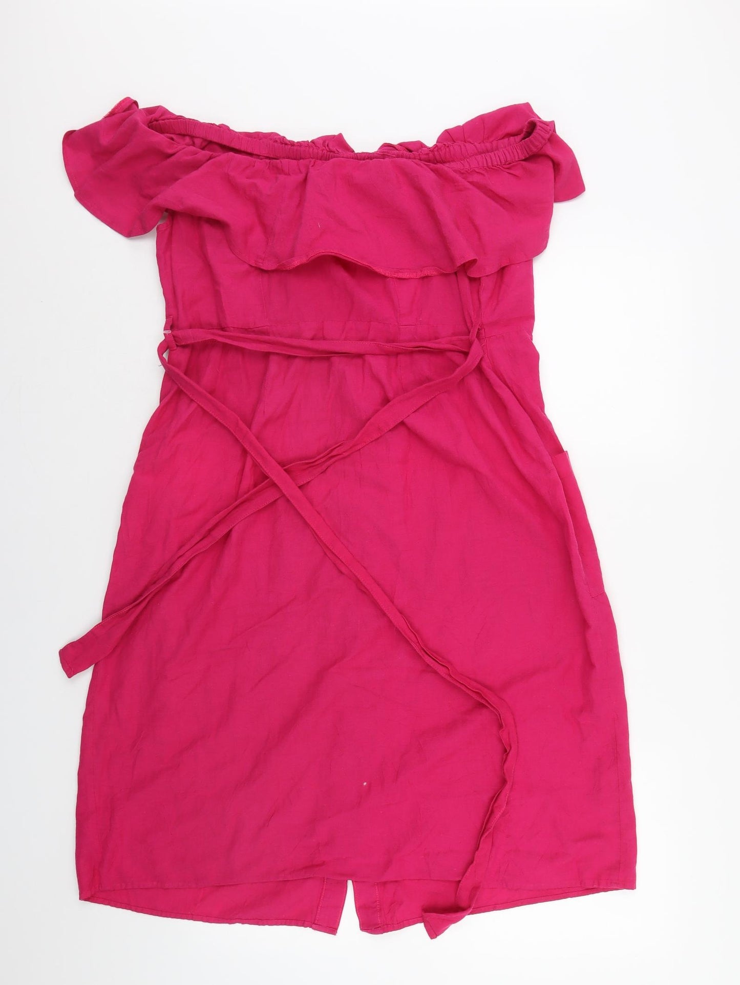 aaya Womens Pink   Pinafore/Dungaree Dress  Size 18
