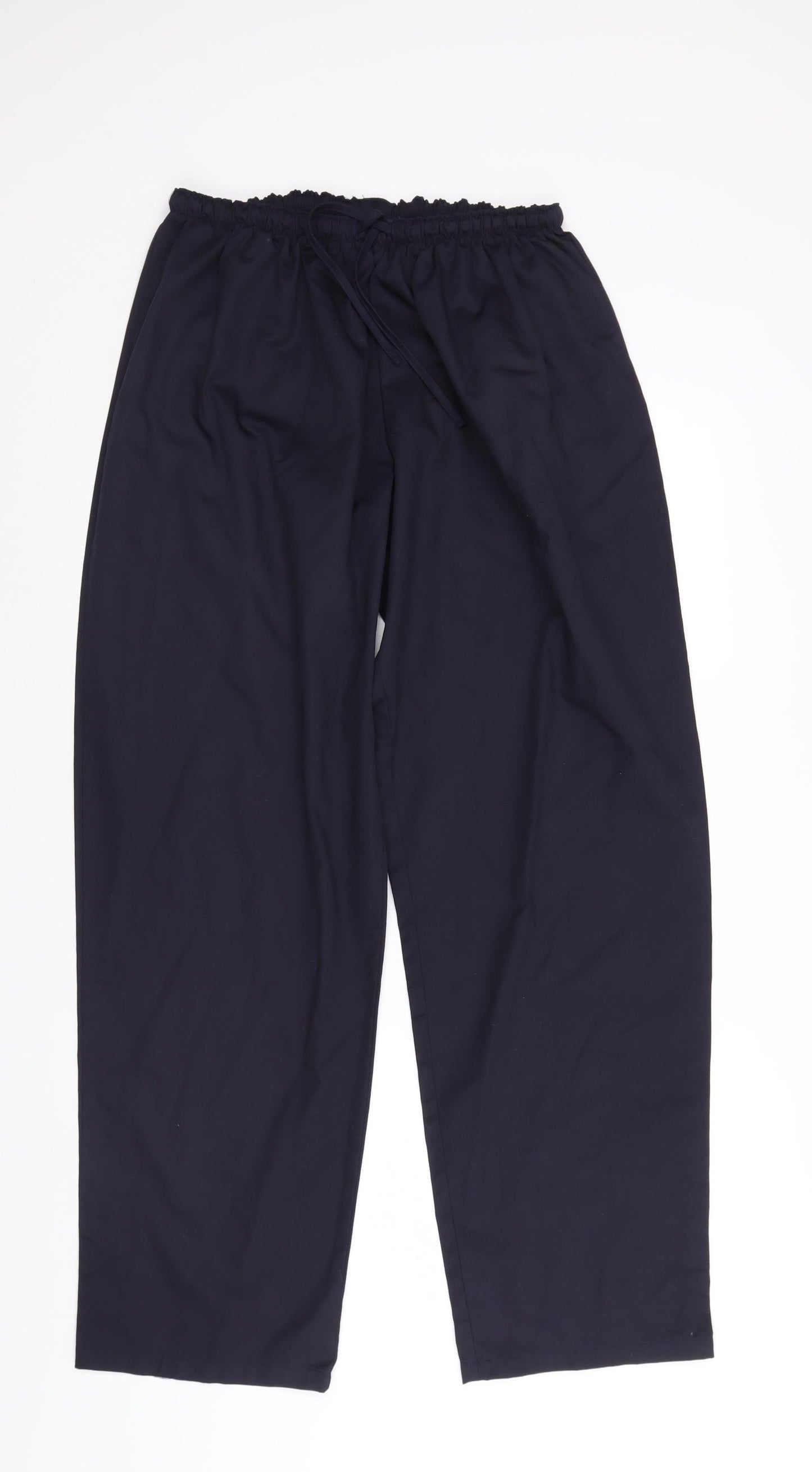 Alexandra Womens Blue   Trousers  Size L L31 in - Elastic Waist