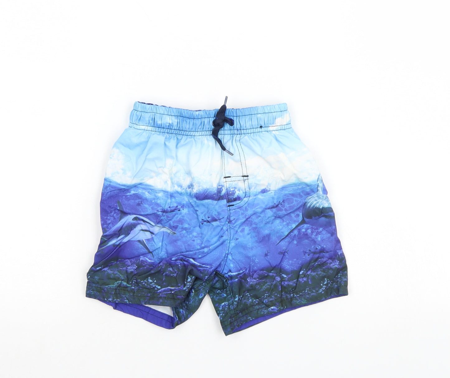 George Boys Blue    Shorts Size 4-5 Years - swimming shorts