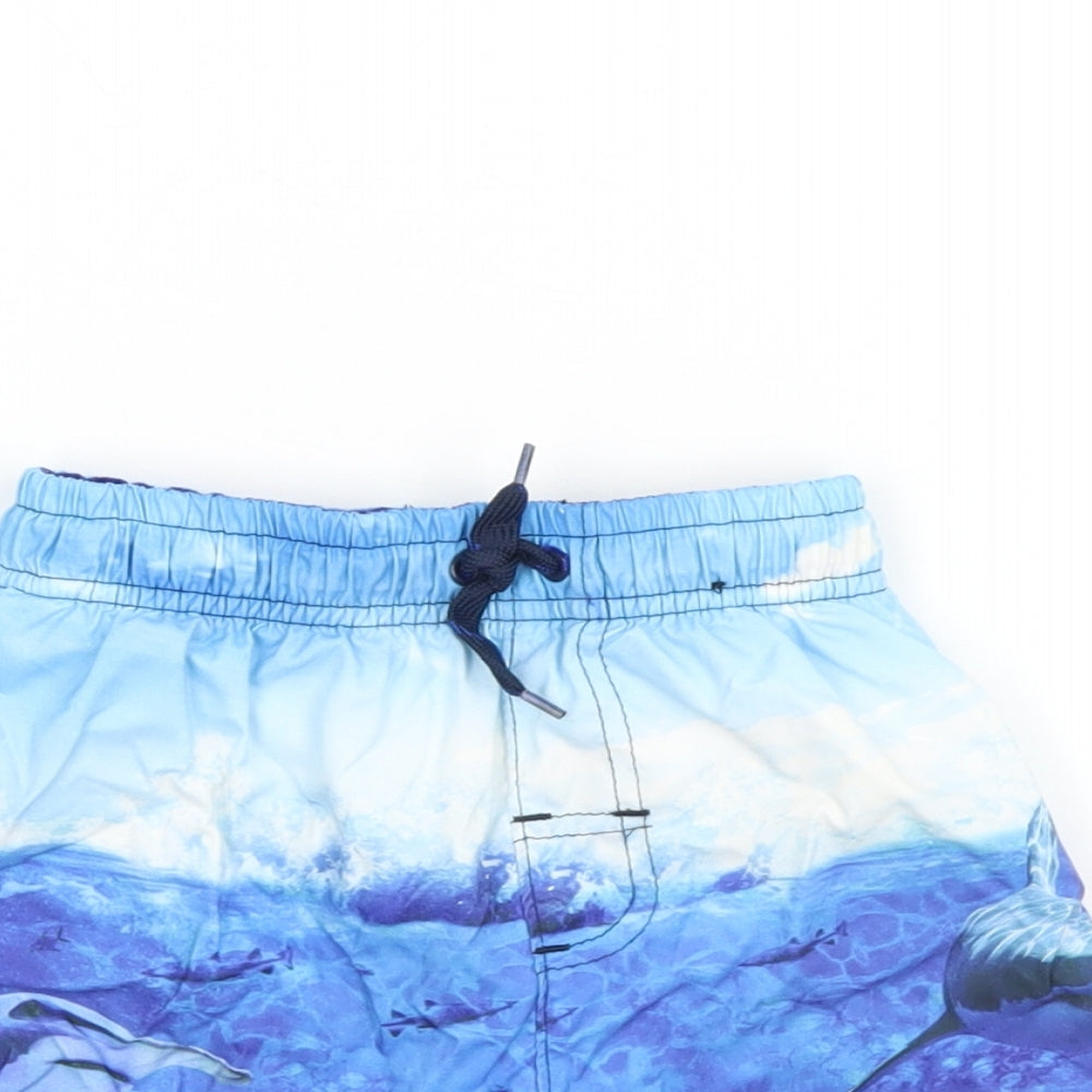George Boys Blue    Shorts Size 4-5 Years - swimming shorts