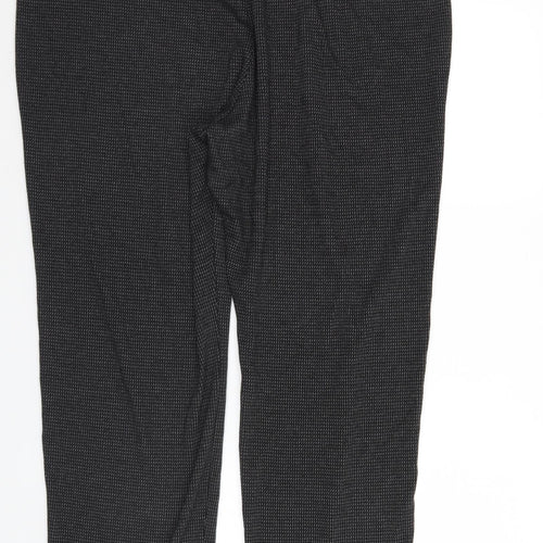 M&S Womens Black   Trousers  Size 22 L27 in