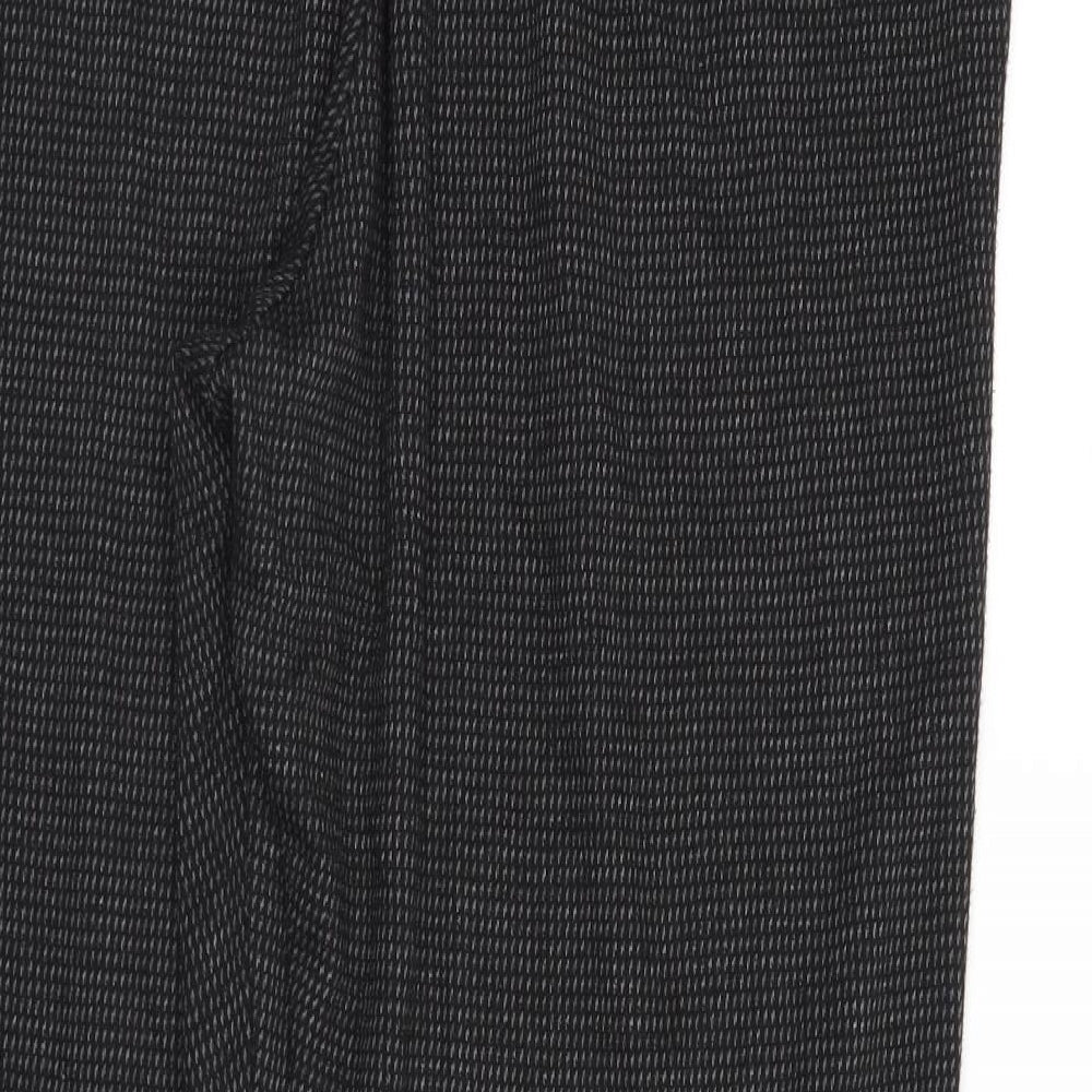 M&S Womens Black   Trousers  Size 22 L27 in