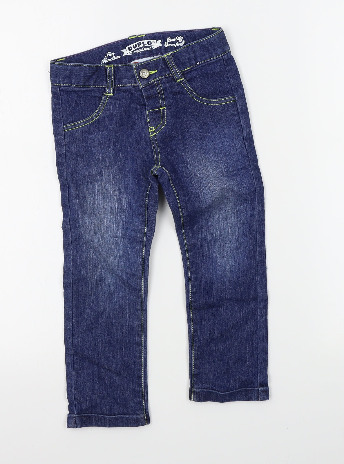 LEGO Boys Blue Batik  Straight Jeans Size 3 Years
