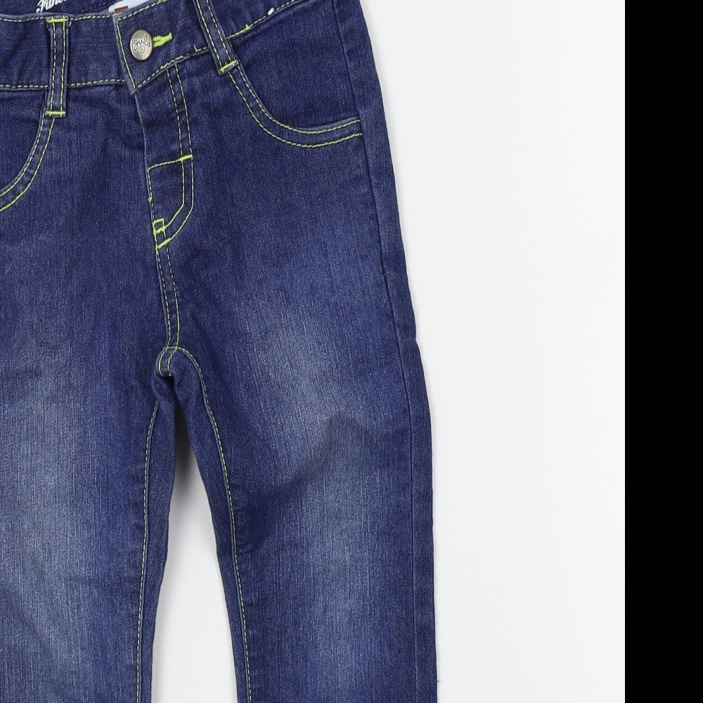 LEGO Boys Blue Batik  Straight Jeans Size 3 Years