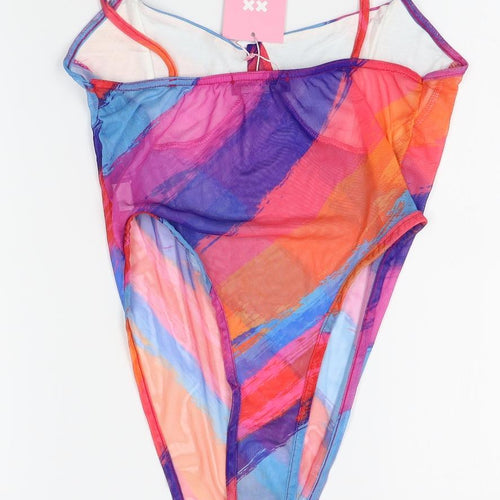 Missyempire Womens Multicoloured   Bodysuit One-Piece Size 12