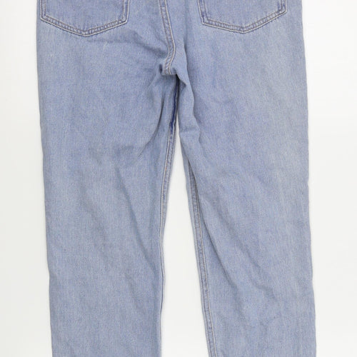 H&M Womens Blue   Straight Jeans Size 10 L27 in