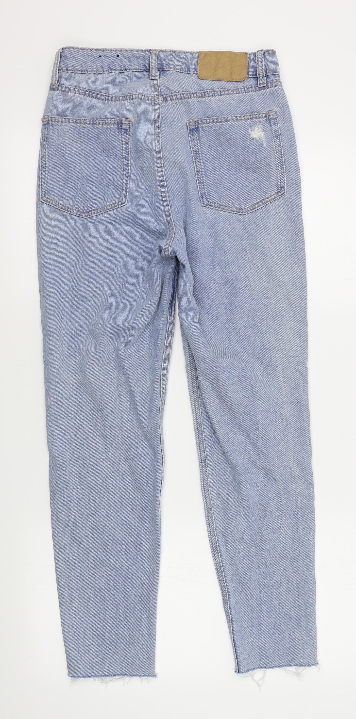 H&M Womens Blue   Straight Jeans Size 10 L27 in