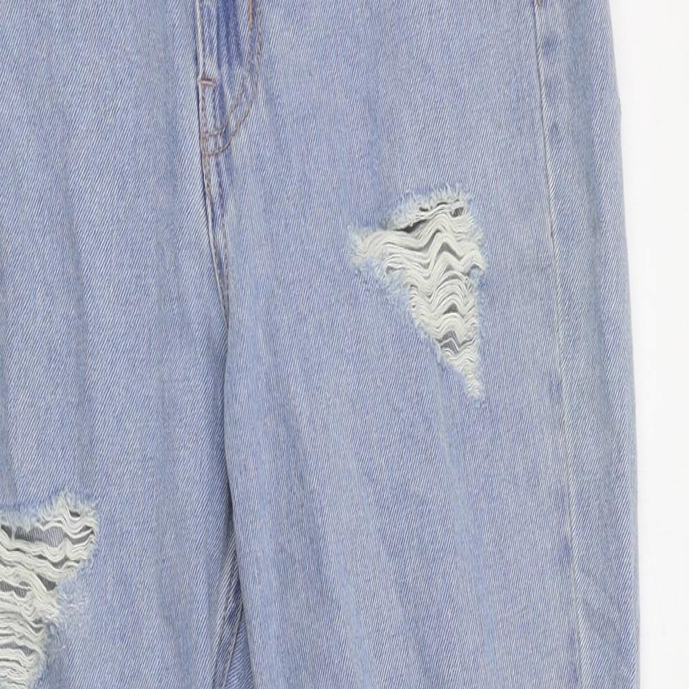 H&M Womens Blue   Straight Jeans Size 10 L27 in