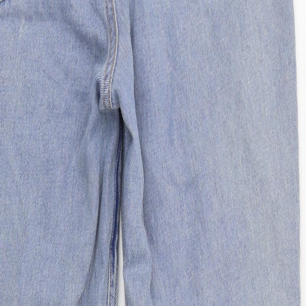 H&M Womens Blue   Straight Jeans Size 10 L27 in