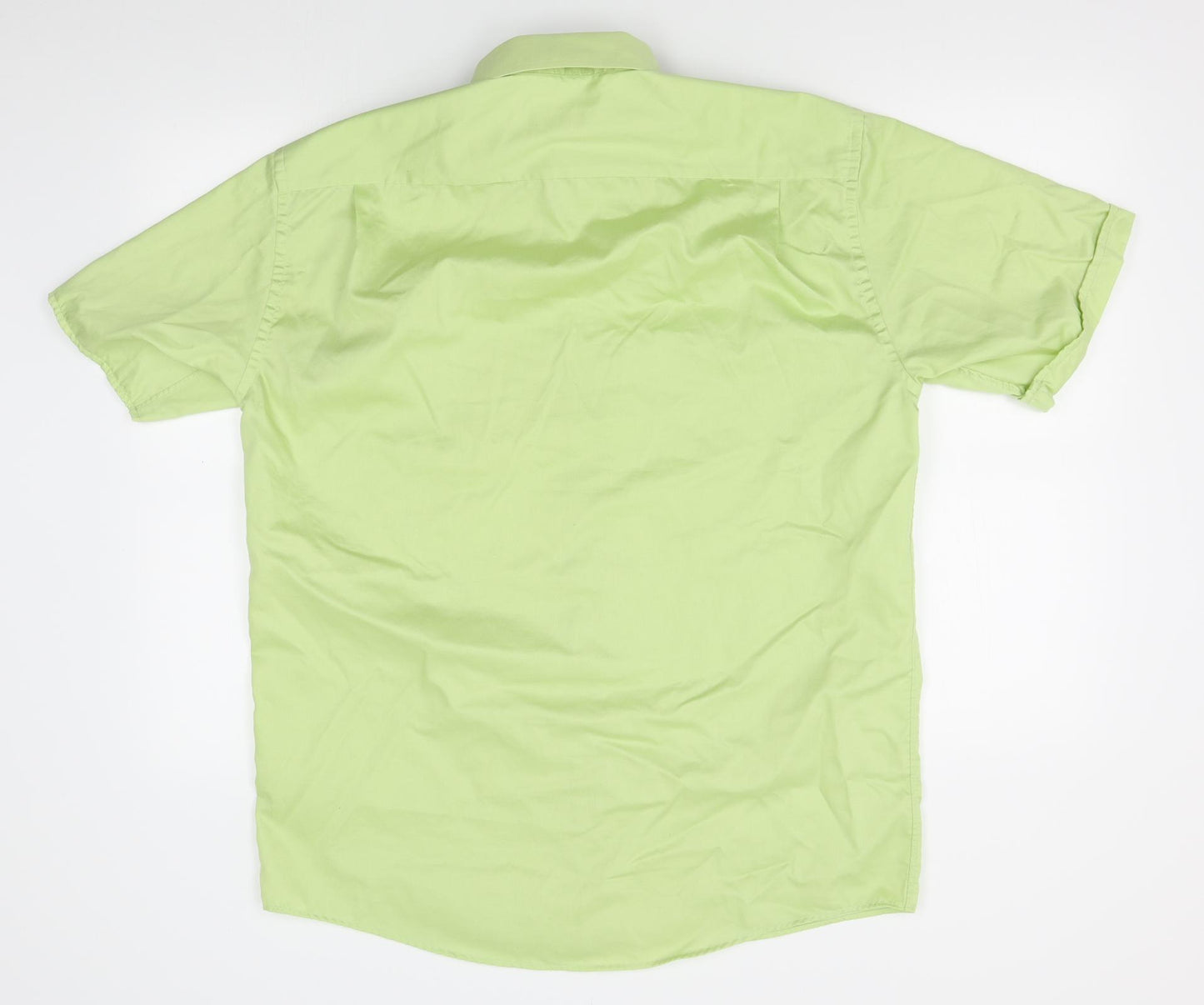 eton Mens Green    Dress Shirt Size 16
