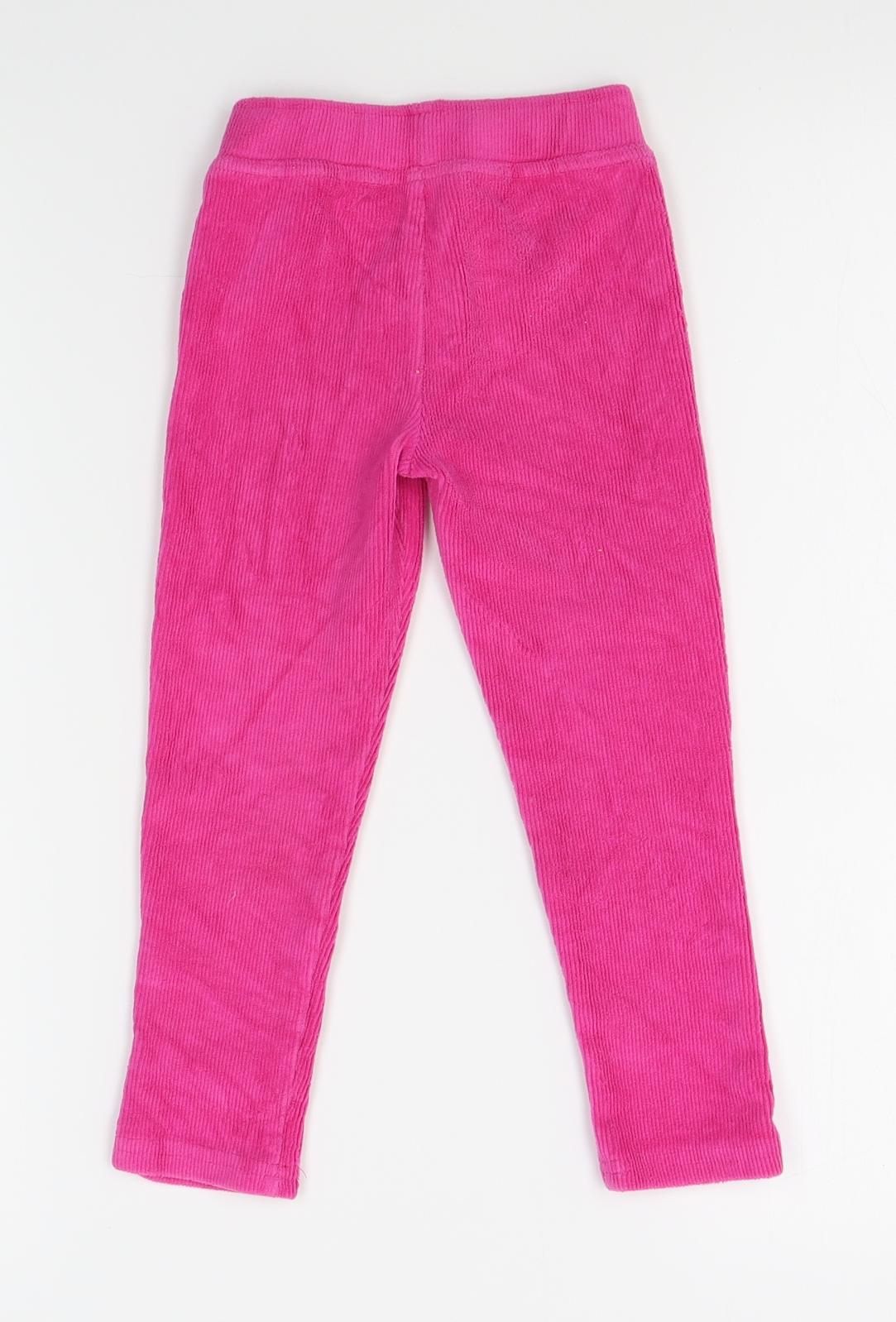 Nutmeg Girls Pink   Sweatpants Trousers Size 3-4 Years