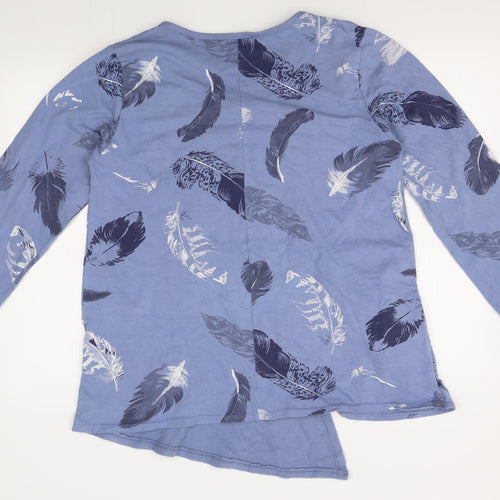 LV Clothing Womens Blue   Pullover Jumper Size 8