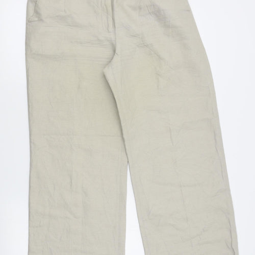 NEXT Womens Beige   Trousers  Size 12 L27 in