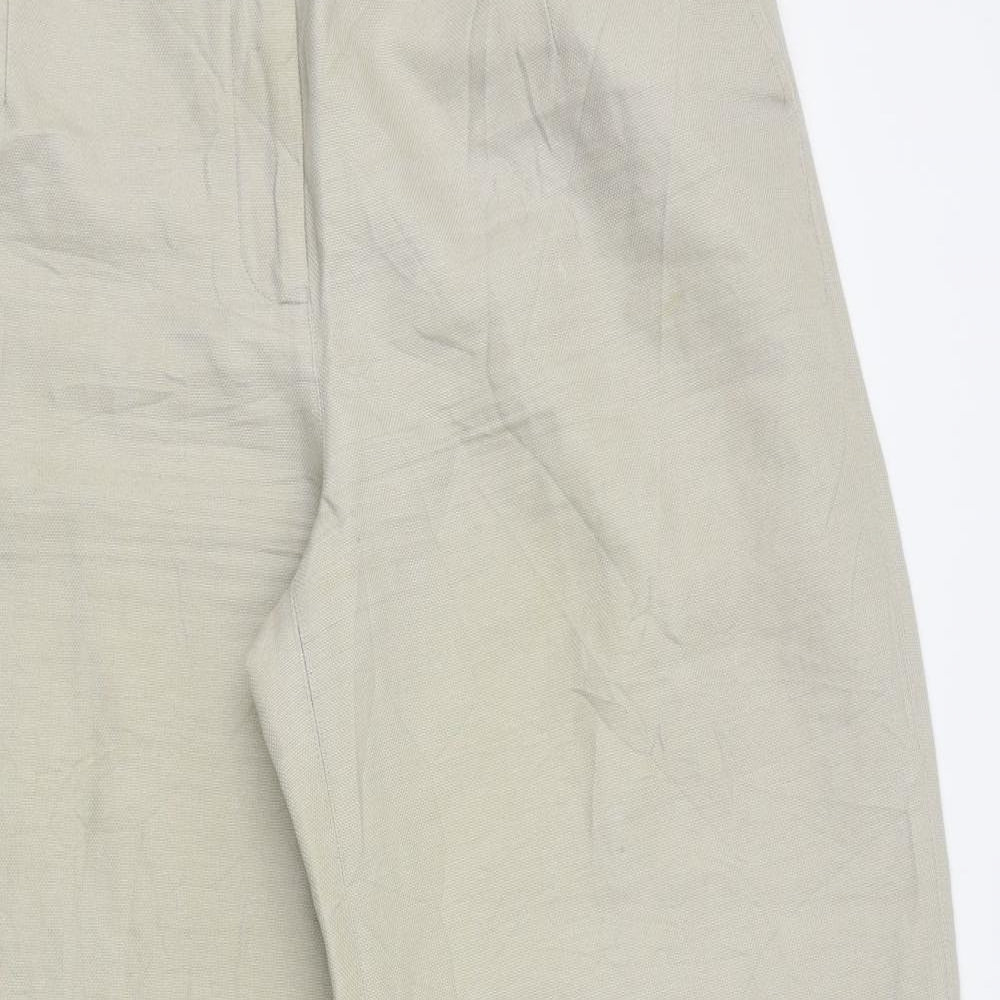 NEXT Womens Beige   Trousers  Size 12 L27 in