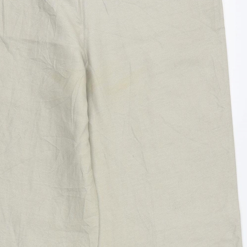 NEXT Womens Beige   Trousers  Size 12 L27 in