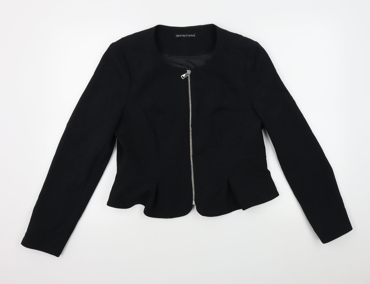 definitions Womens Black   Jacket Blazer Size 14