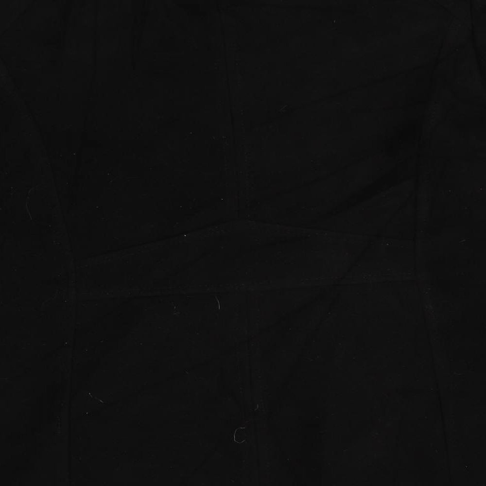 BHS Womens Black   Pea Coat Coat Size 16