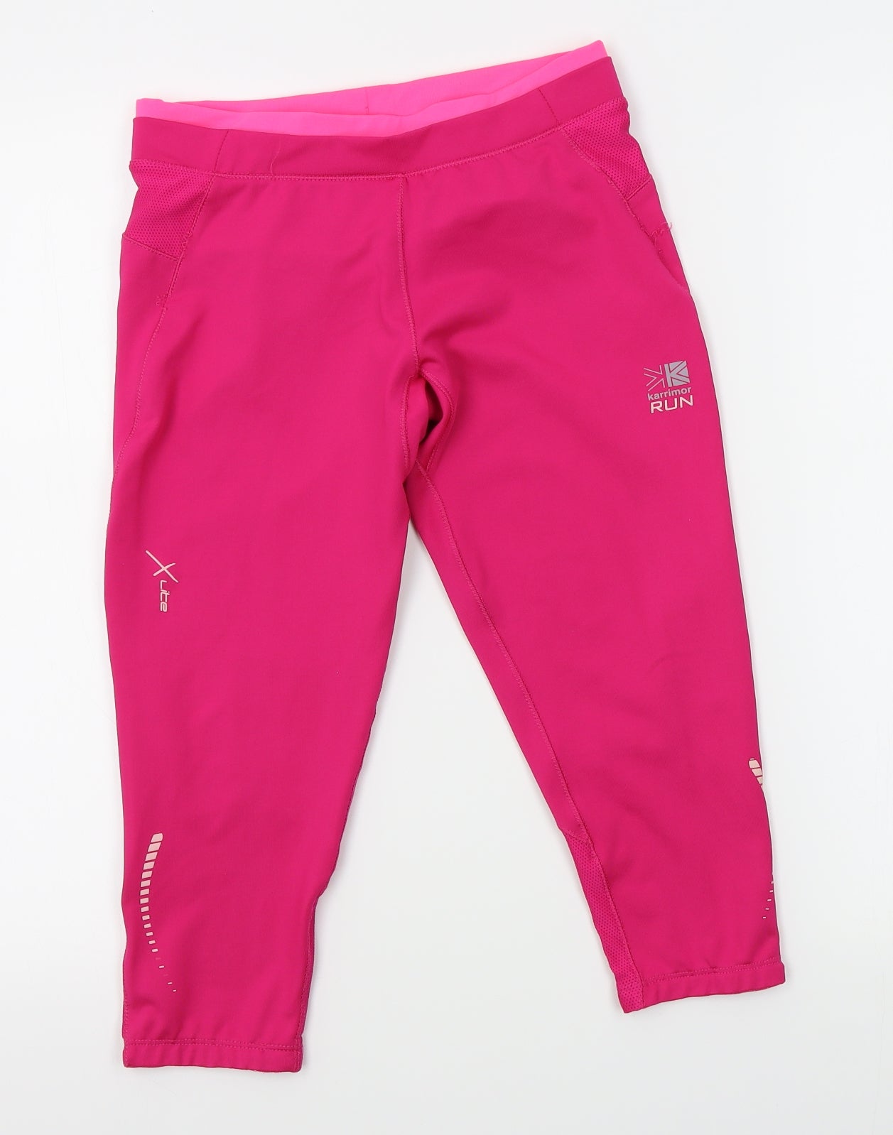 Karrimor Womens Pink   Compression Leggings Size 8 L17 in - running