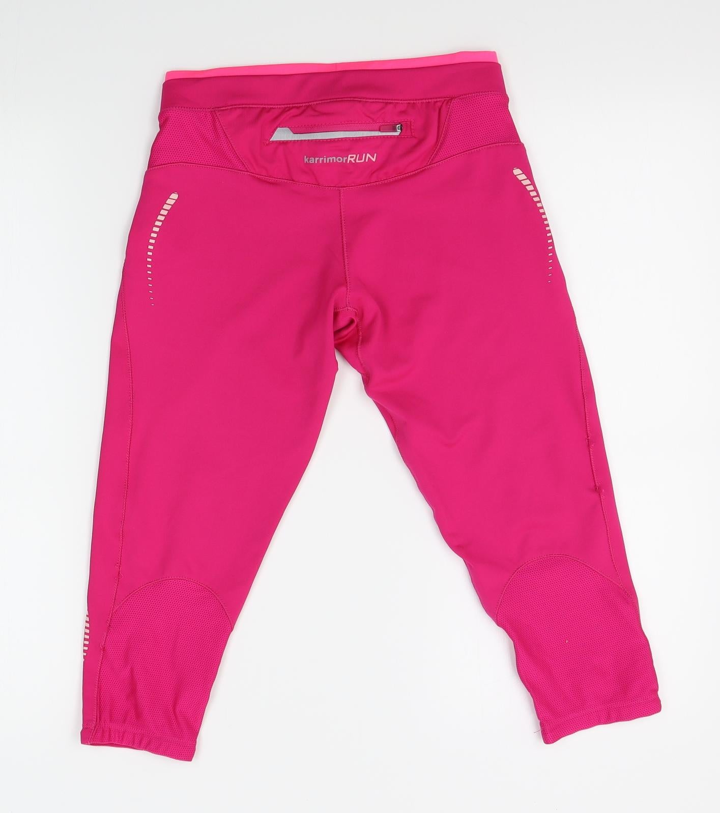 Karrimor Womens Pink   Compression Leggings Size 8 L17 in - running