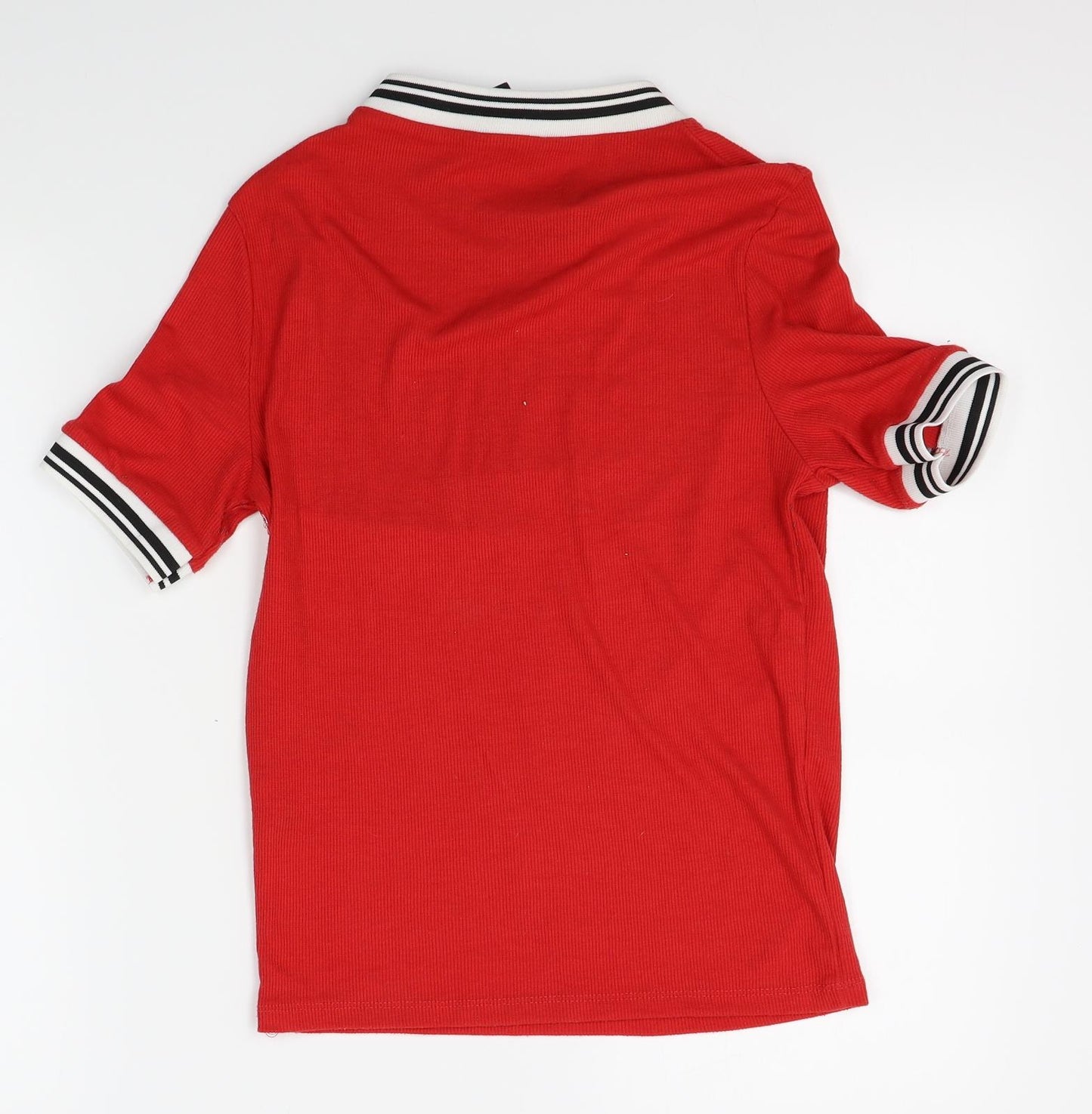 New Look Womens Red   Basic T-Shirt Size 12