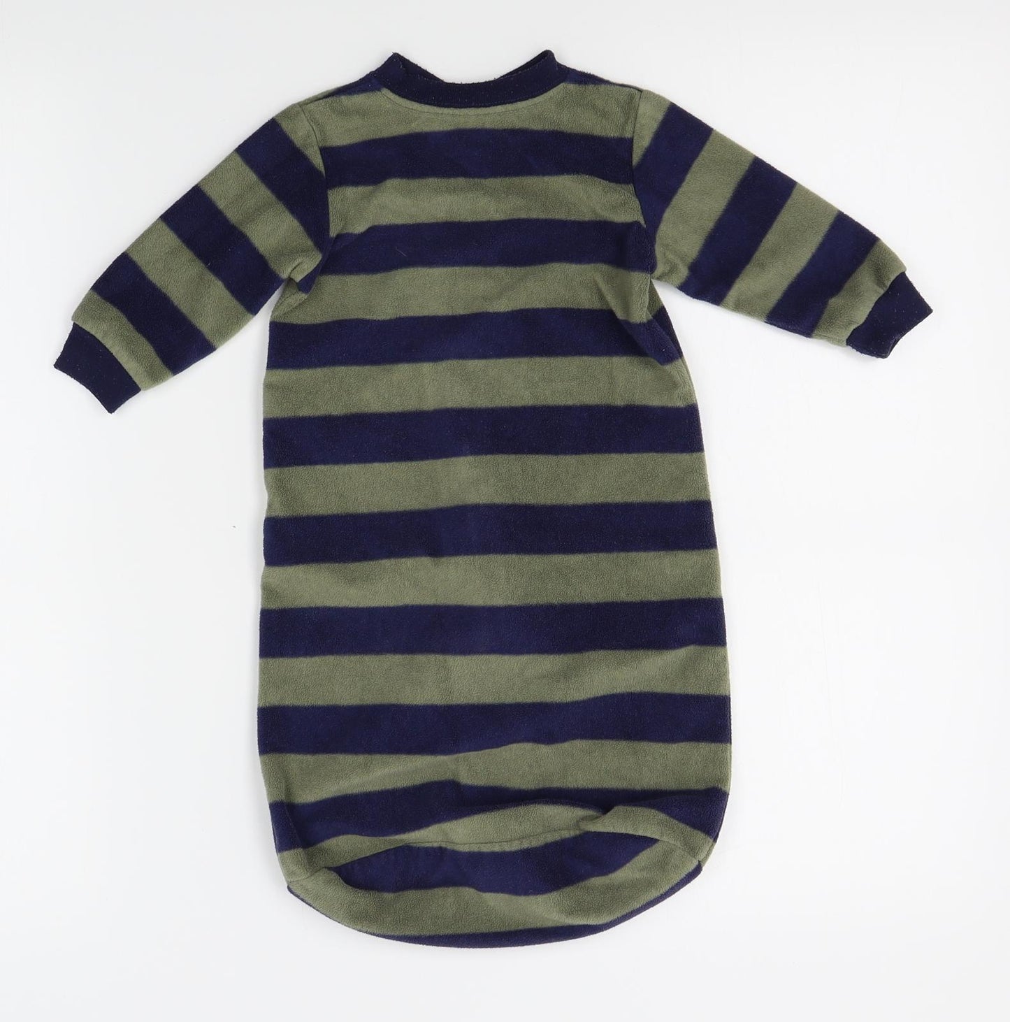 carters Baby Blue Striped  Babygrow One-Piece Size 0-3 Months  - 0-9 months