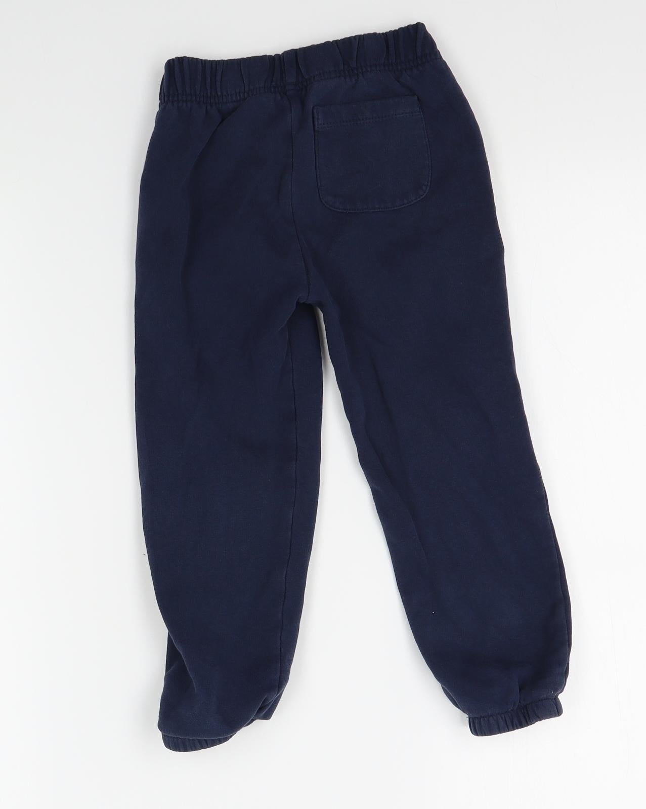 Matalan Boys Blue   Jogger Trousers Size 4-5 Years