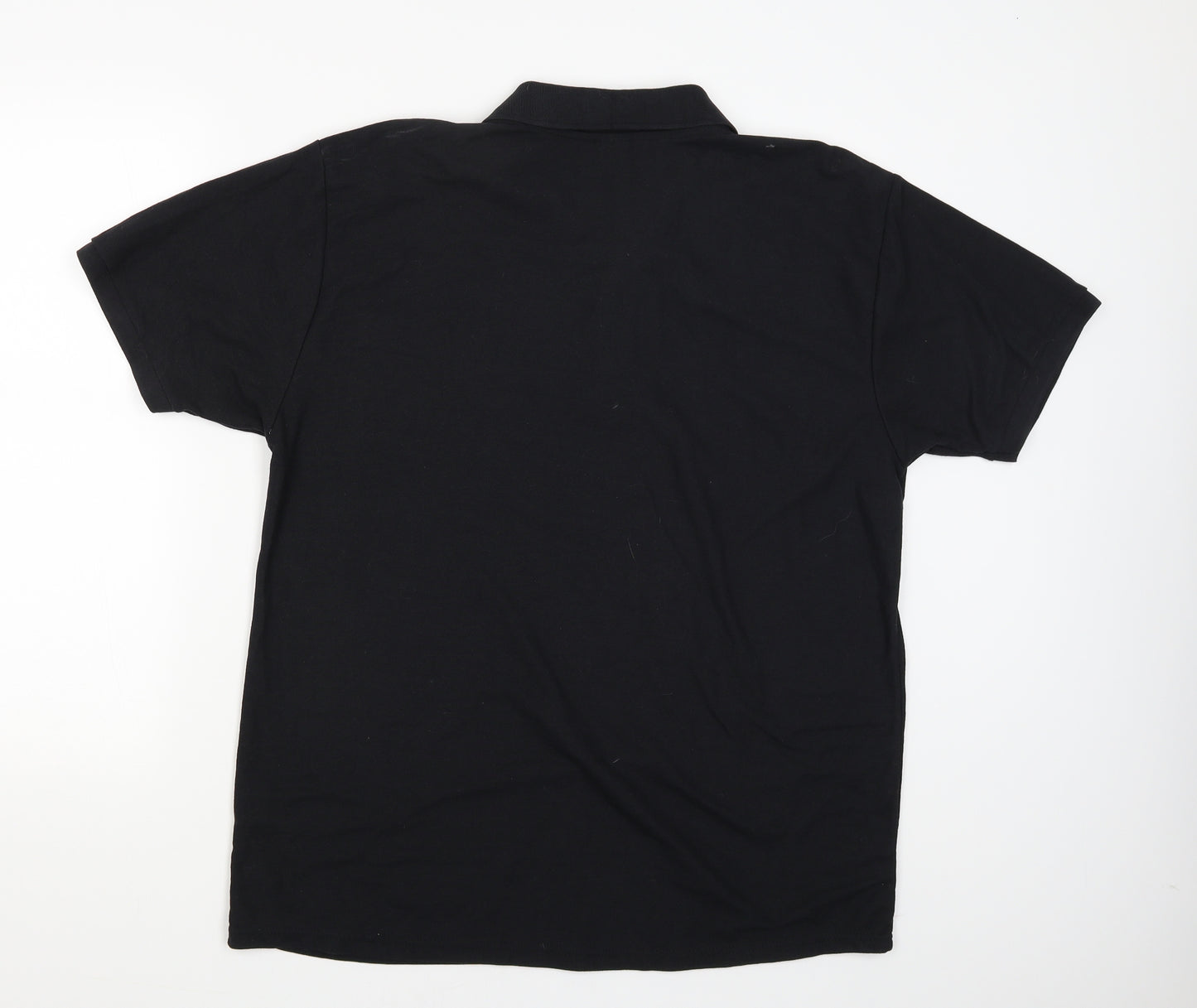 Fruit of the Loom Mens Black    T-Shirt Size 2XL