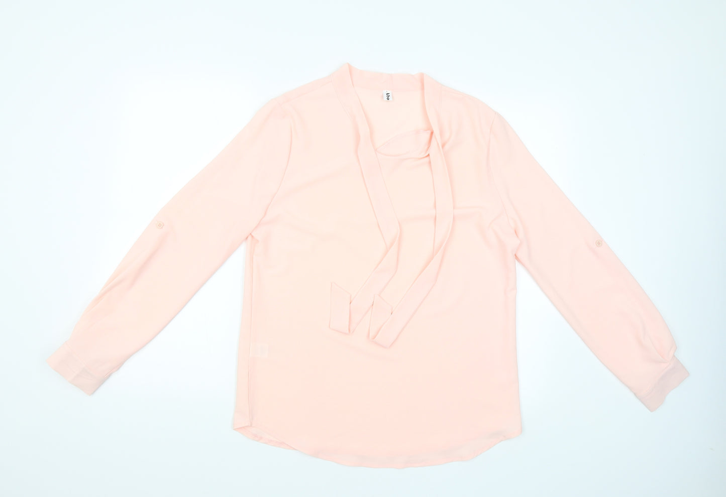 Abollria Womens Pink   Basic Blouse Size L