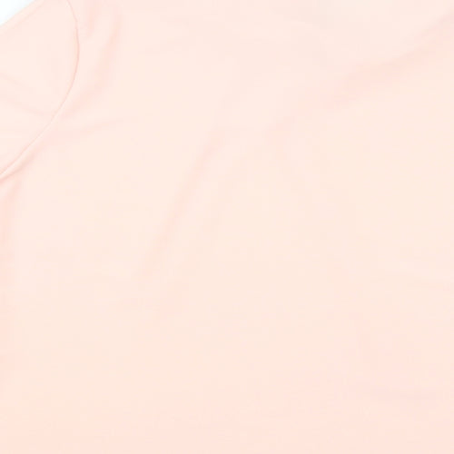 Abollria Womens Pink   Basic Blouse Size L