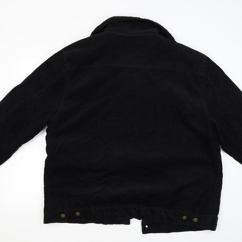 Hanleys Womens Black   Jacket Coat Size 2XL