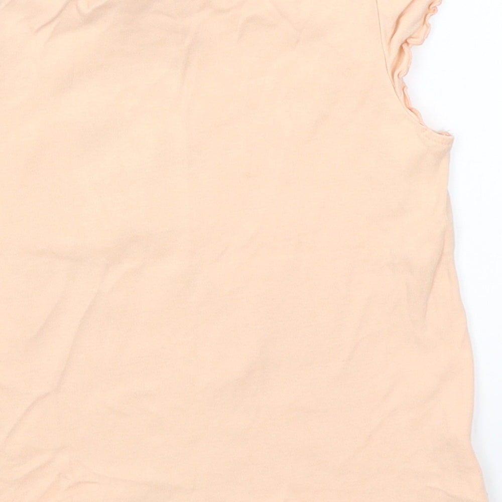 George Girls Pink   Basic T-Shirt Size 3-4 Years  - Best Friends