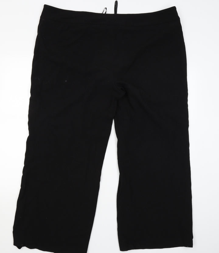 Debinhams Womens Black   Jogger Trousers Size M L25 in