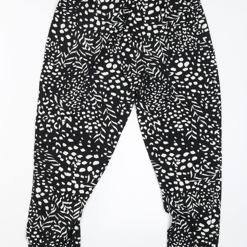 George Womens Black   Jogger Trousers Size 12 L26 in
